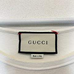 Gucci White OG Logo Oversized T-Shirt Size L
