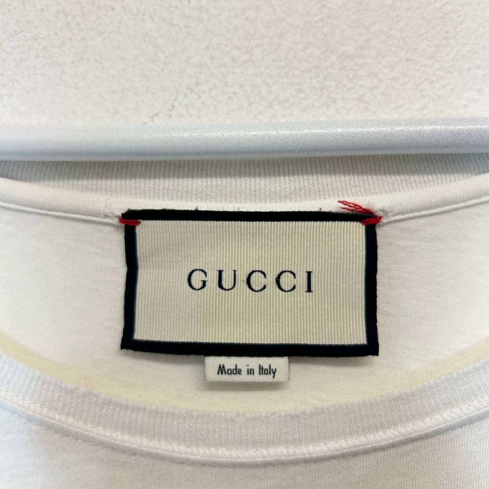 Gucci White OG Logo Oversized T-Shirt Size L