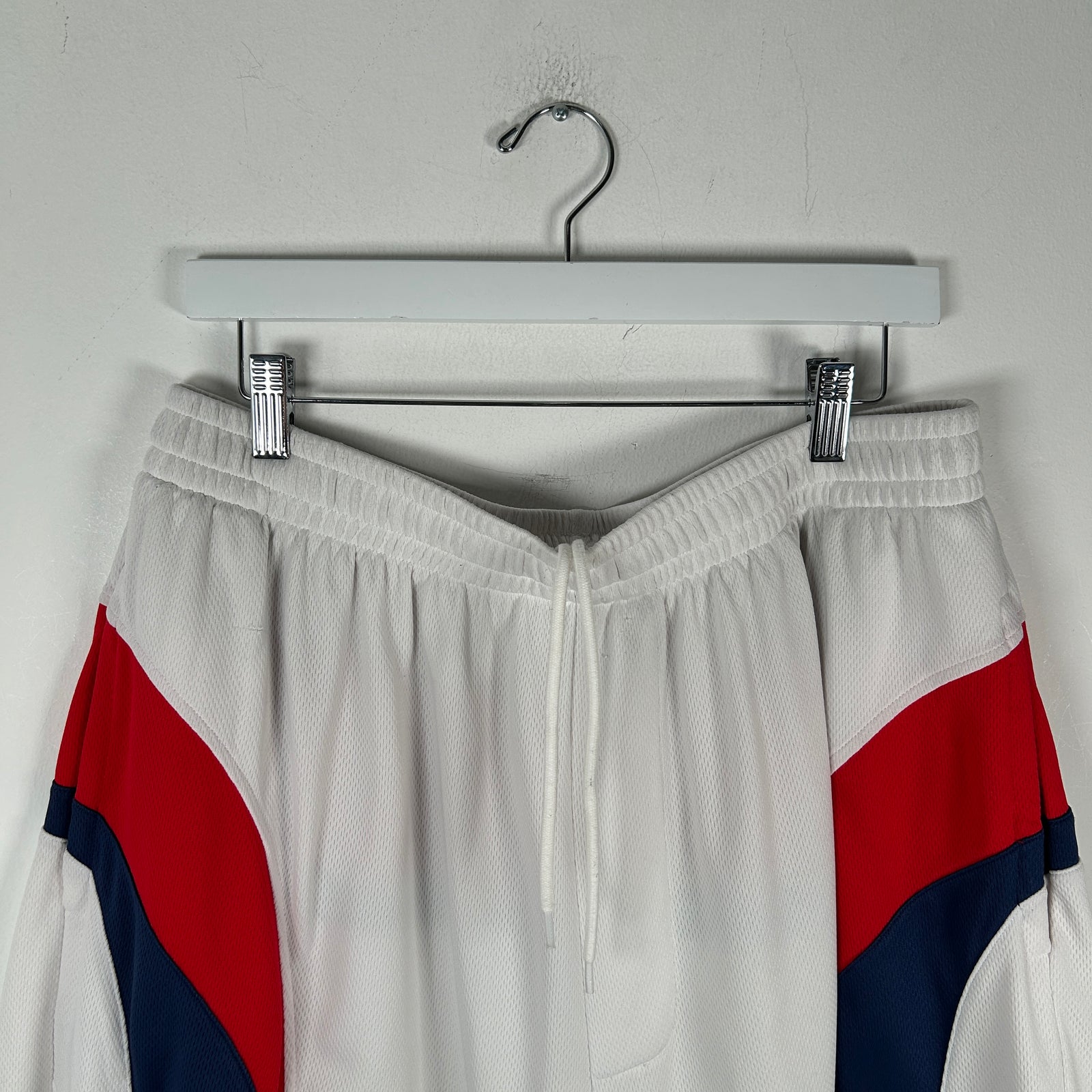 Balenciaga White Mesh Hockey Shorts Size XXL