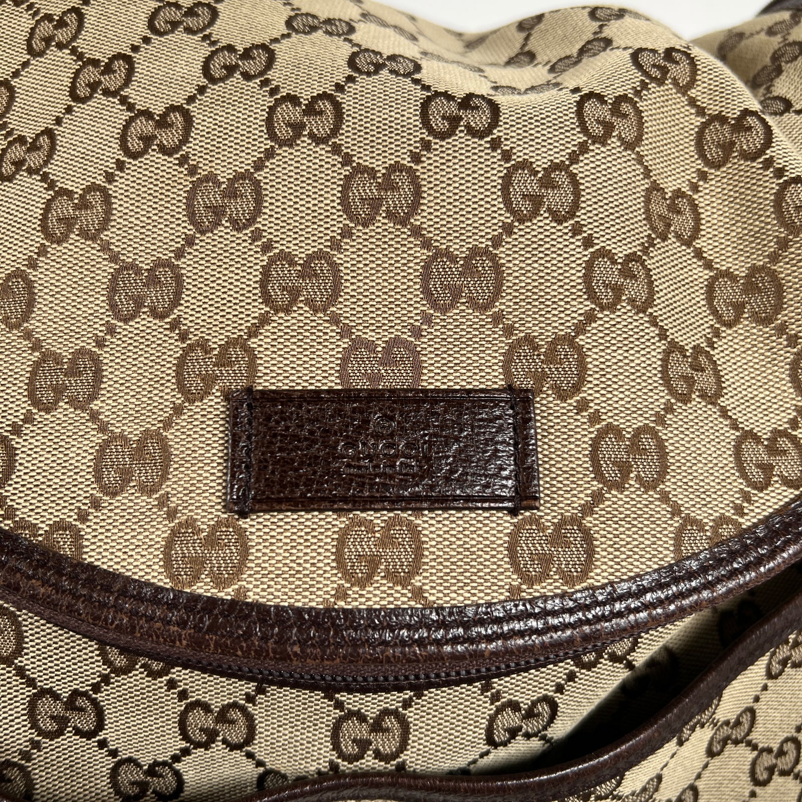 Gucci GG Canvas Diaper Bag