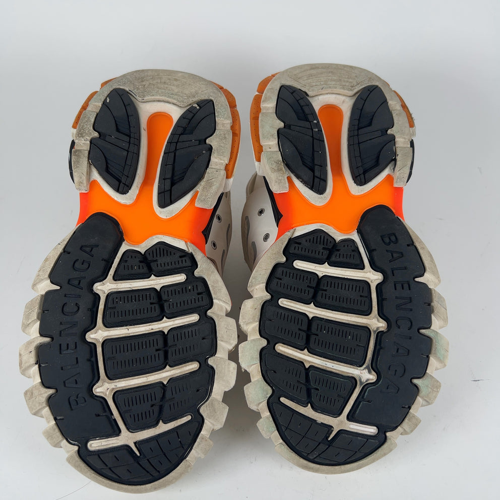 Balenciaga Track Orange/White Low-Top Sneaker