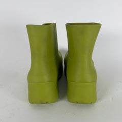 Bottega Veneta Green Puddle Boots Size 7