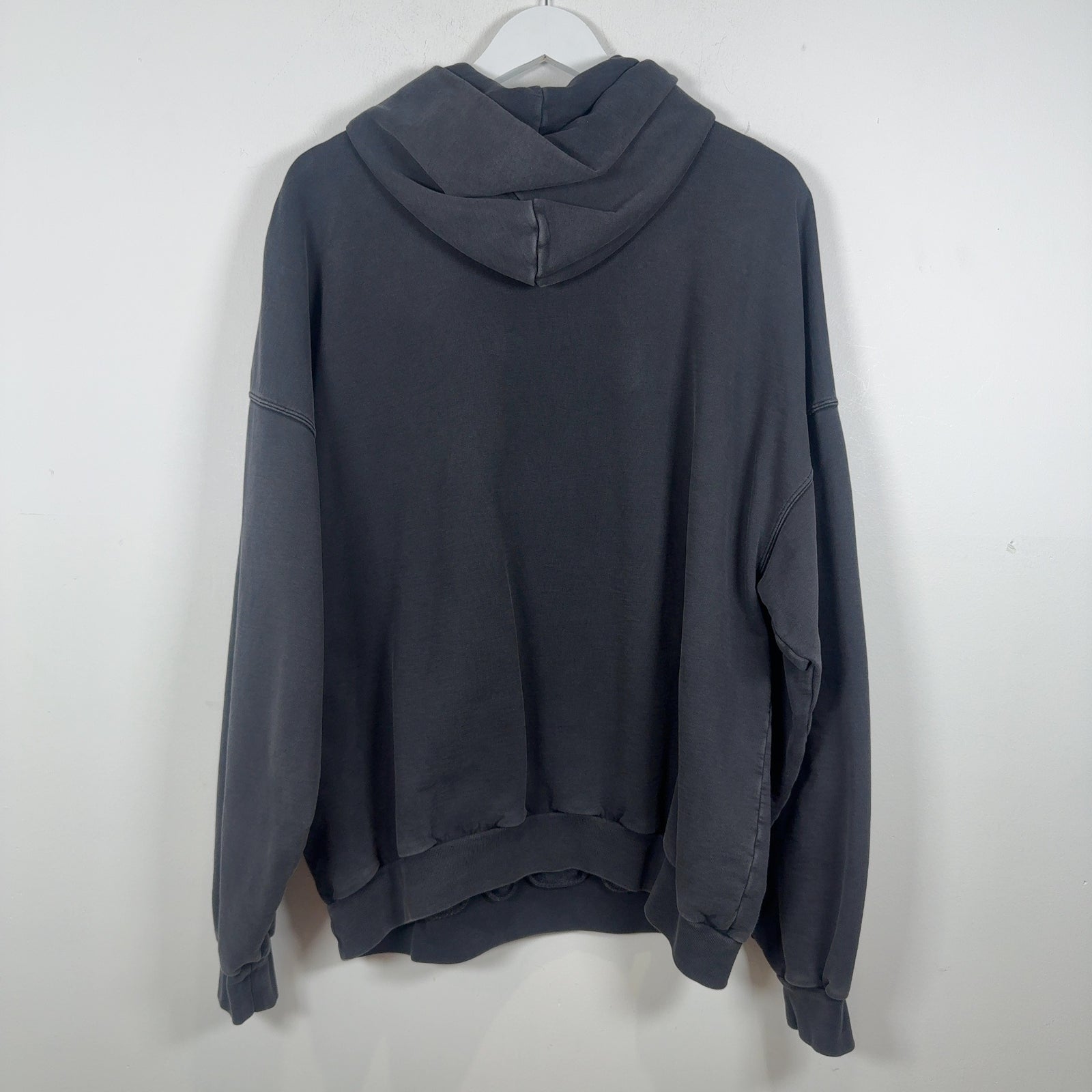 Balenciaga Embroidered Logo Sleeve Hoodie