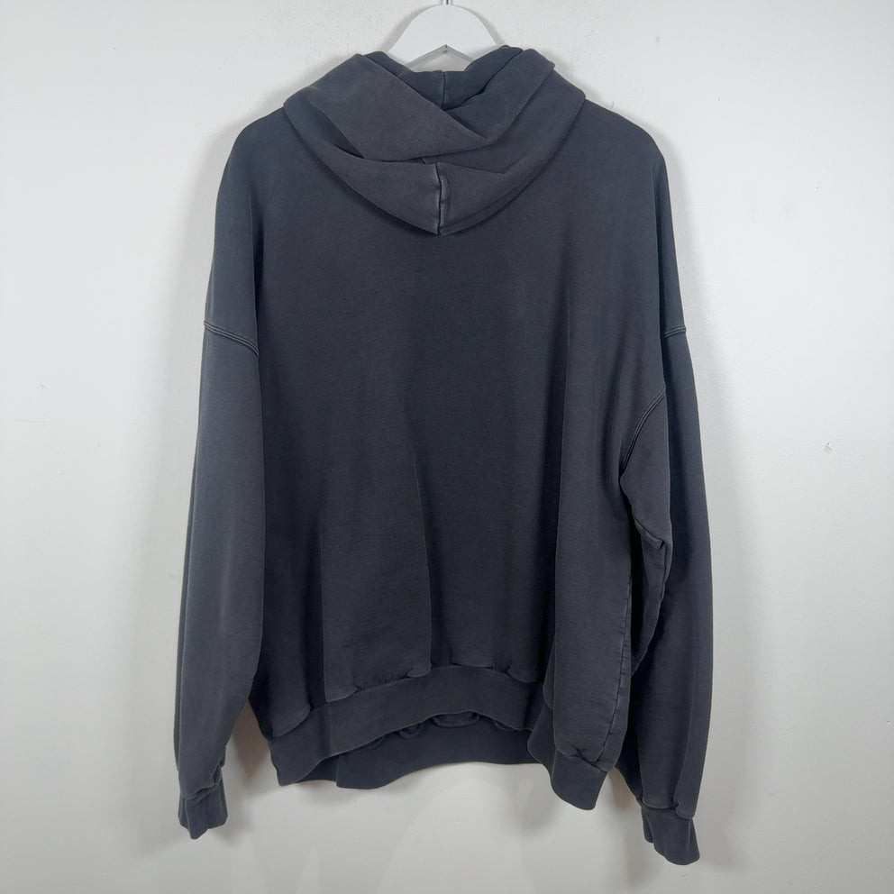 Balenciaga Embroidered Logo Sleeve Hoodie