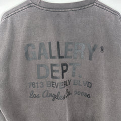 Gallery Dept. Grey Flame Logo Longsleeve Size XL