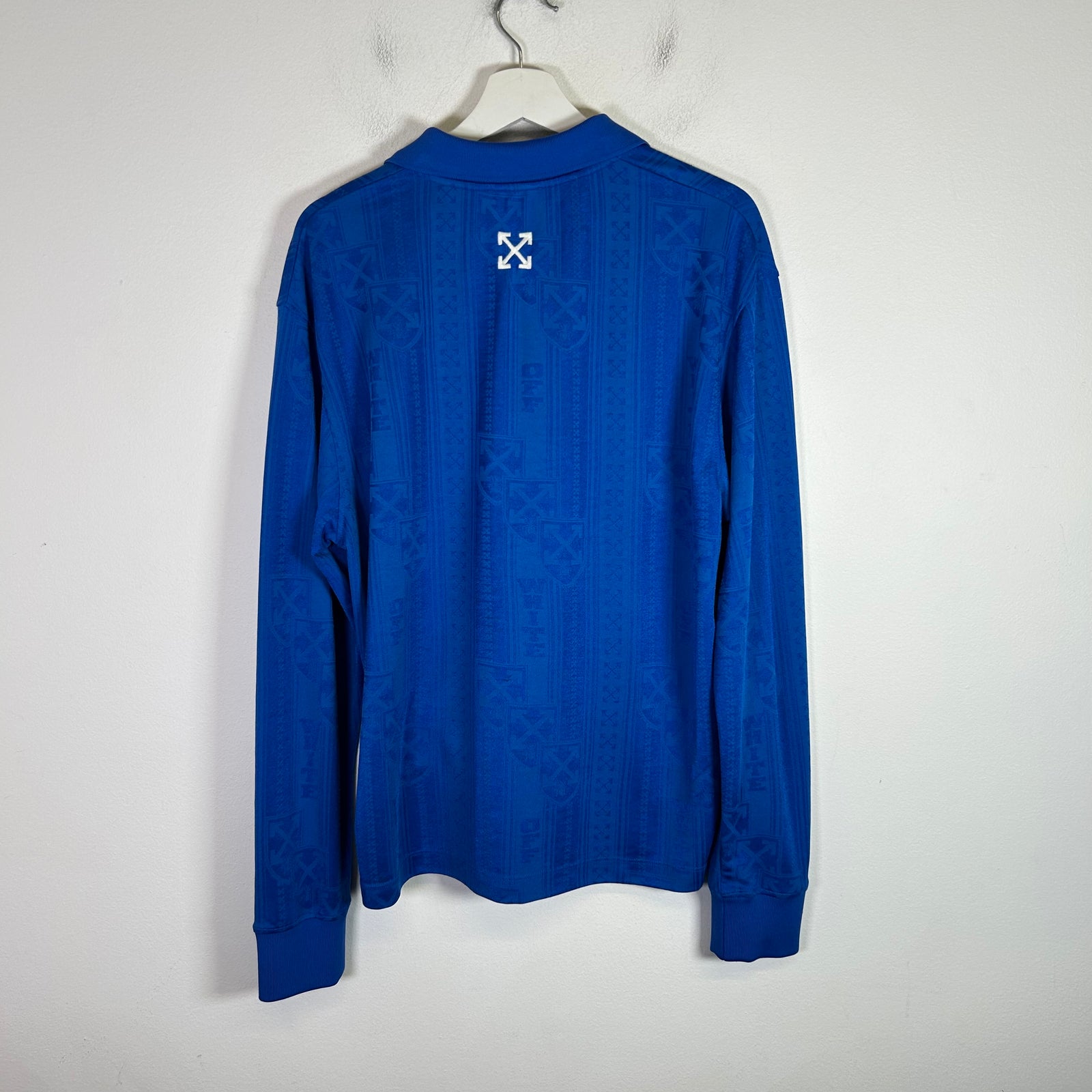 Off-White Lion Nation Longsleeve Soccer Jersey