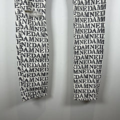 Hysteric Glamour 'Damned' Allover Script Jeans