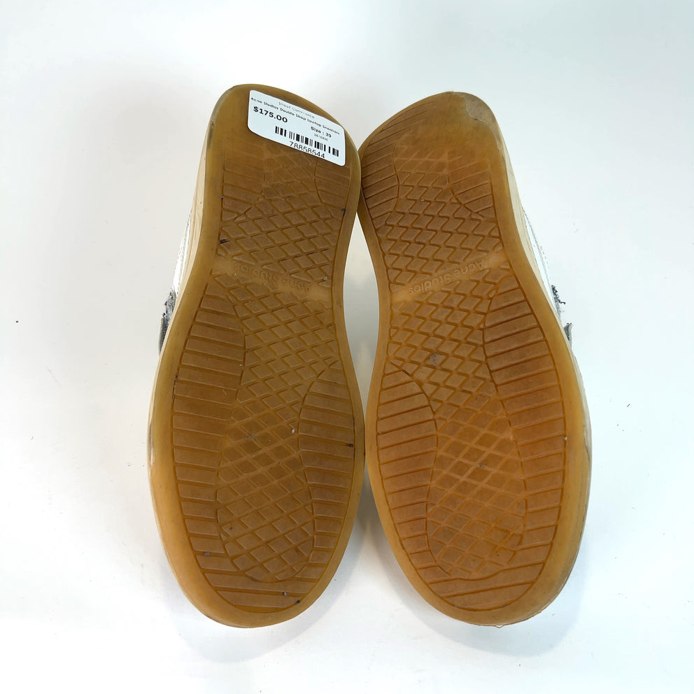 Acne Studios Double Strap Lowtop Sneakers