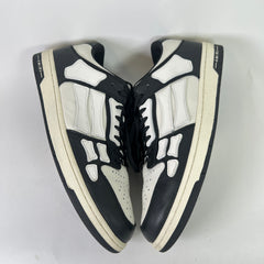 Amiri Skel Black/White Low-Top Sneakers