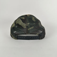 Celine Camo Logo Trucker Hat Size M