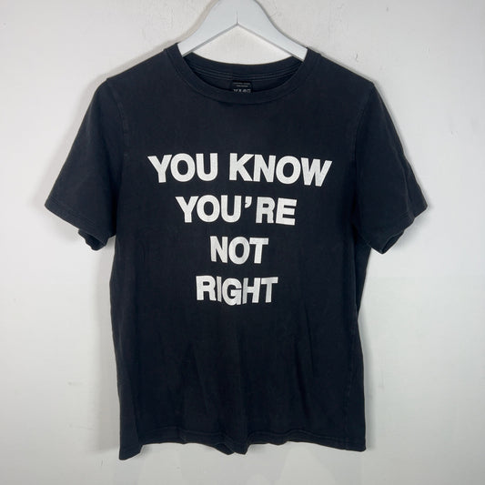 Number (N)ine 'You Know You're Not Right' Graphic T-Shirt
