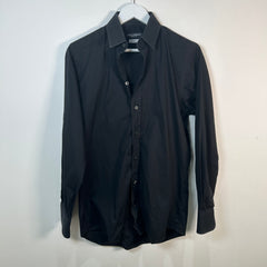 Dolce Gabbana Black Button Up Shirt Size 15/38
