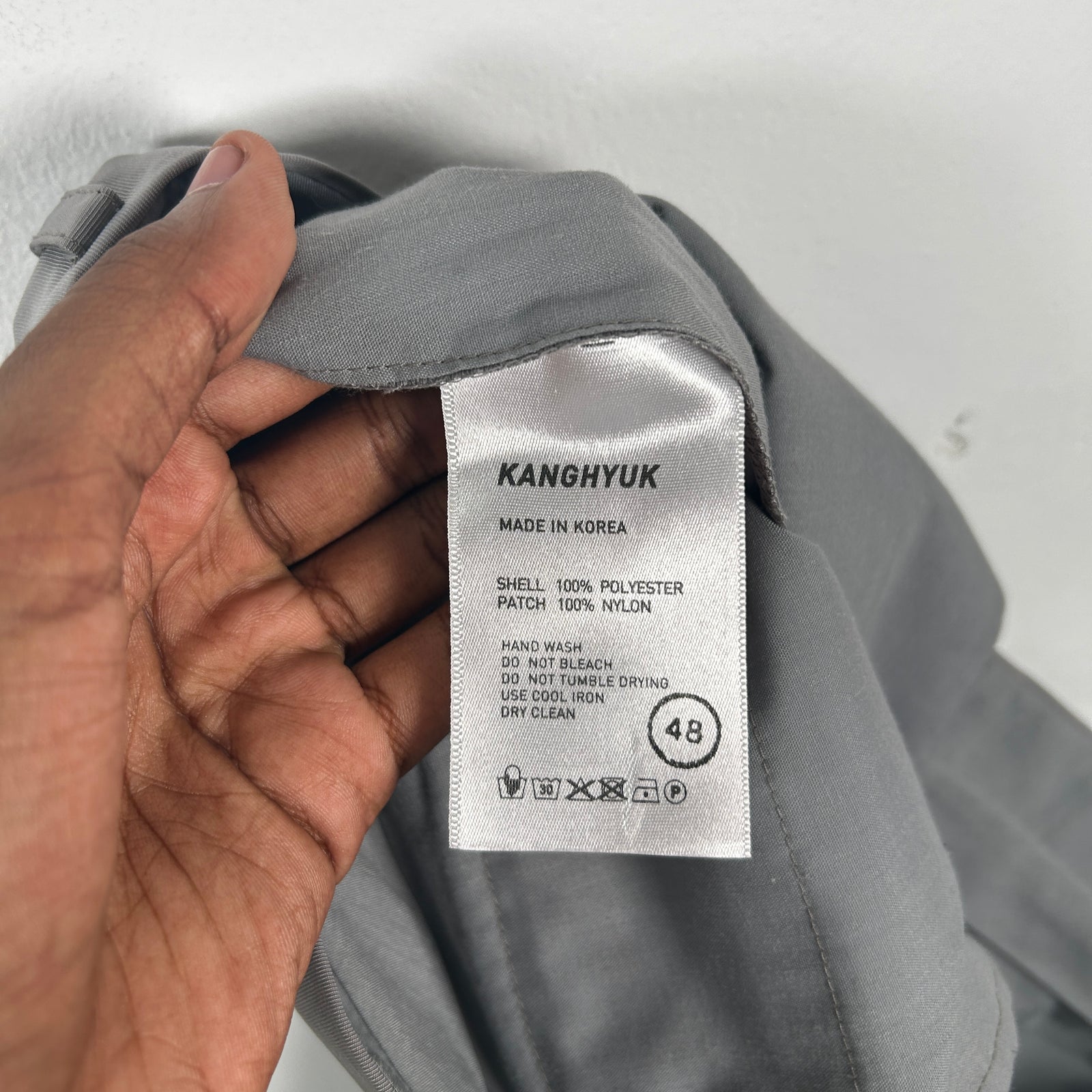 Kanghyuk x Reebok White/Grey Track Pants Size 32