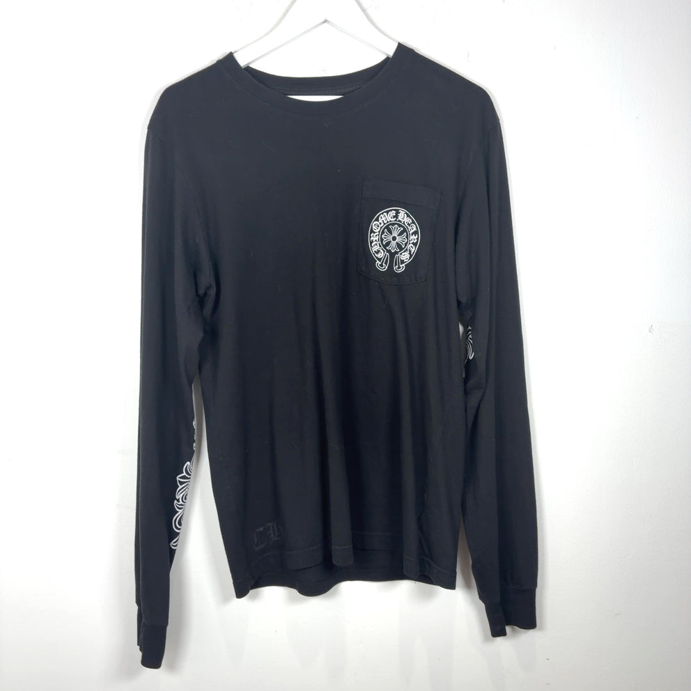 Chrome Hearts 'Los Angeles' Scroll Graphic Longsleeve