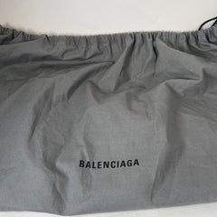 Balenciaga x Croc FW22 Black Large Perforated Tote Bag