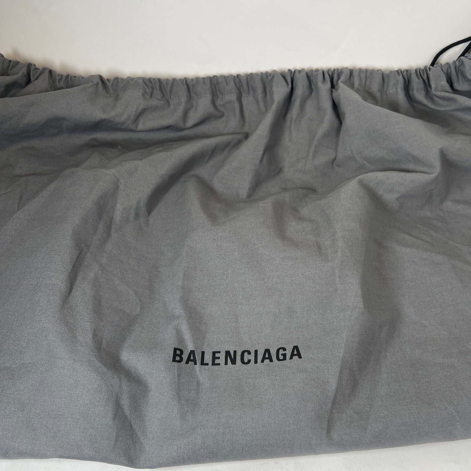 Balenciaga x Croc FW22 Black Large Perforated Tote Bag