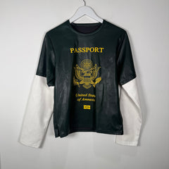Mowalola Passport Leather Longsleeve Size S