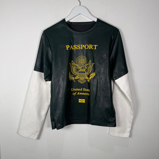 Mowalola Passport Leather Longsleeve Size S