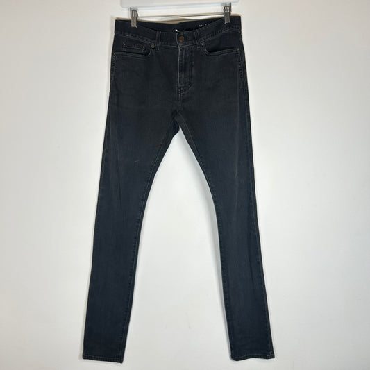 Saint Laurent D02 Black Stone Wash Jeans Size 31