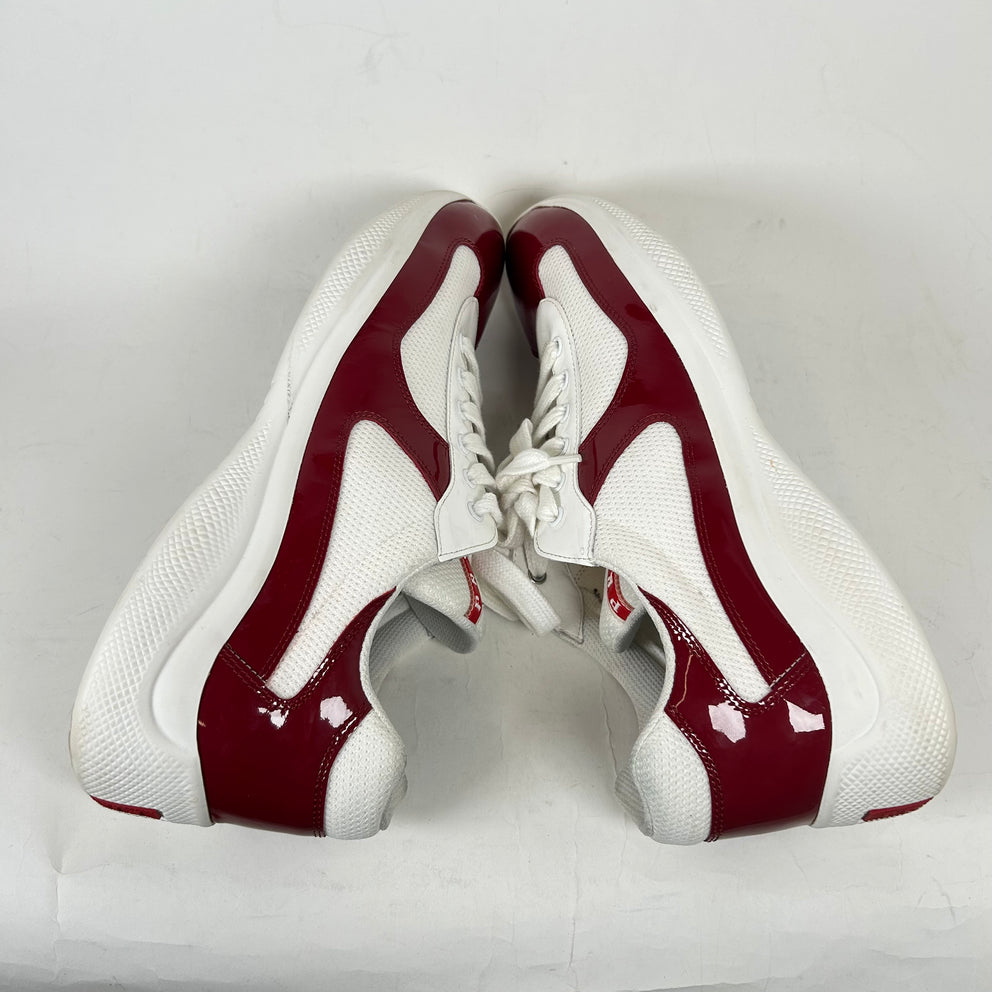 Prada Burgundy America Cups Size 11