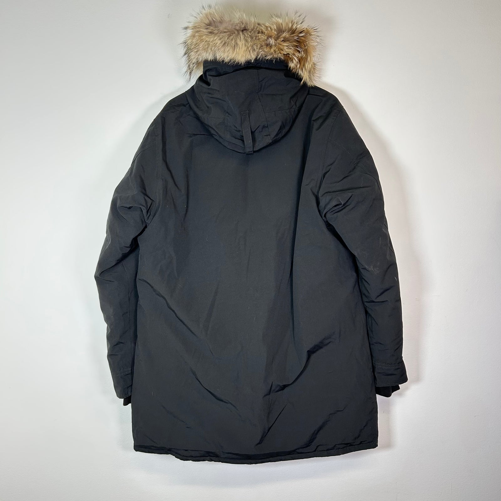 Canada Goose Black Langford Parka Jacket Size XL