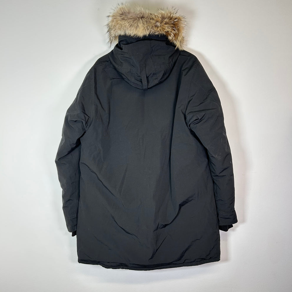Canada Goose Black Langford Parka Jacket Size XL