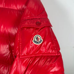 Moncler Red Puffer Size M