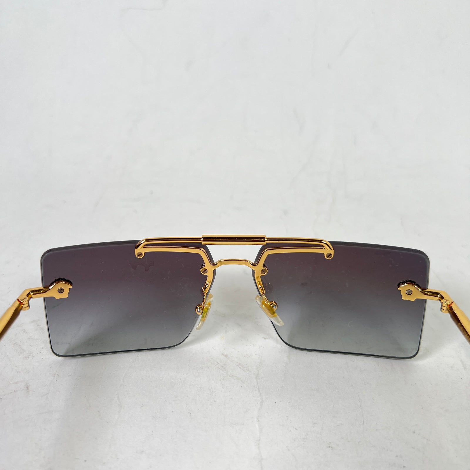 Versace Medusa Rimless Sunglasses