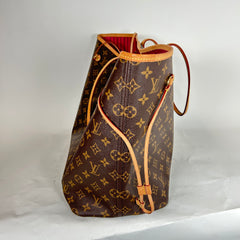 Louis Vuitton Monogram Neverfull GM Pivoine Tote Bag