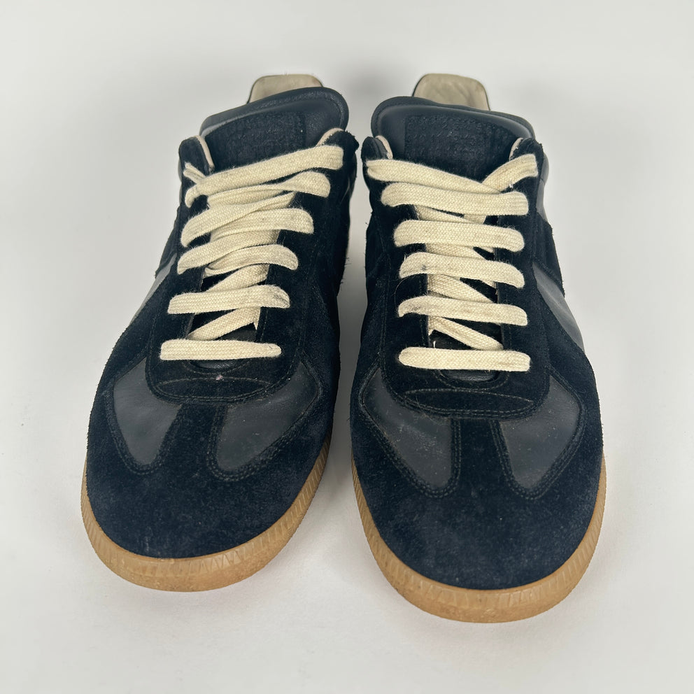 Maison Margiela Black Gum Sole Repilca Gats Size 43