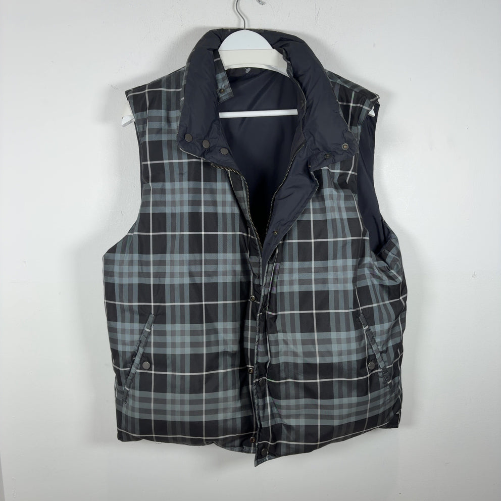 Burberry Equestrian Logo Puffer Vest