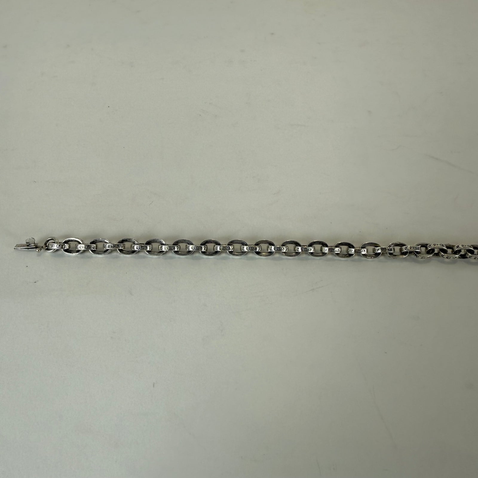 Chrome Hearts 'Paper Chain' .925 Silver Bracelet