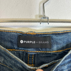 Purple Brand P002 Ripped Slim-Cut Jeans