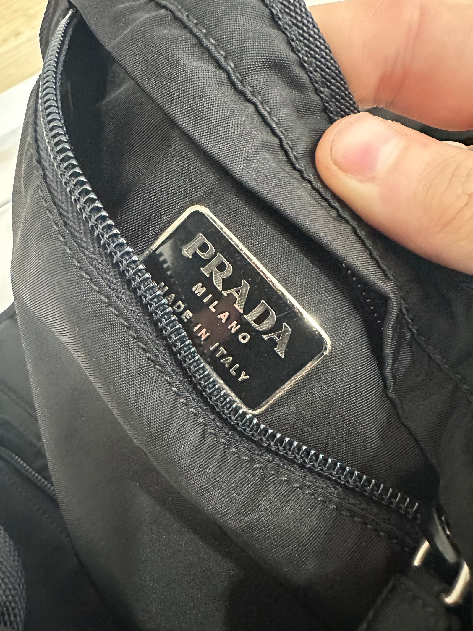 Prada Plaque Nylon Chest / Waist Rig