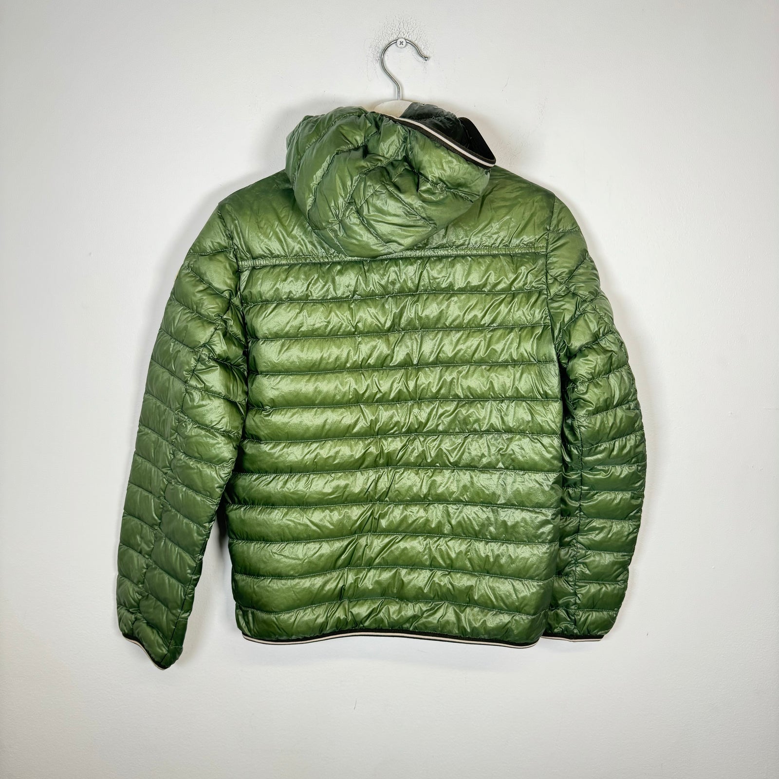 Moncler Olive Clovis Giubbotta Jacket Size 14Y