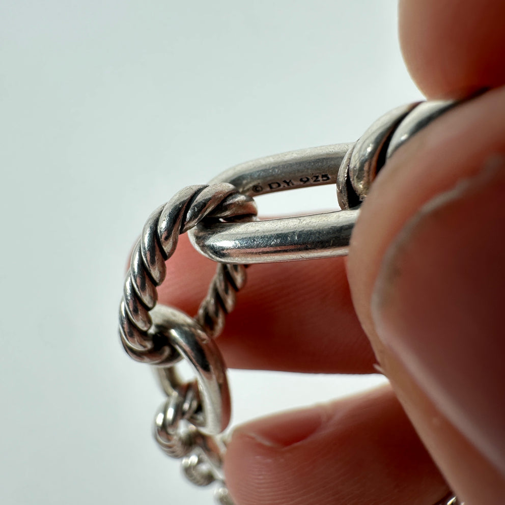 David Yurman Two-Tone Madison Chain Link Bracelet