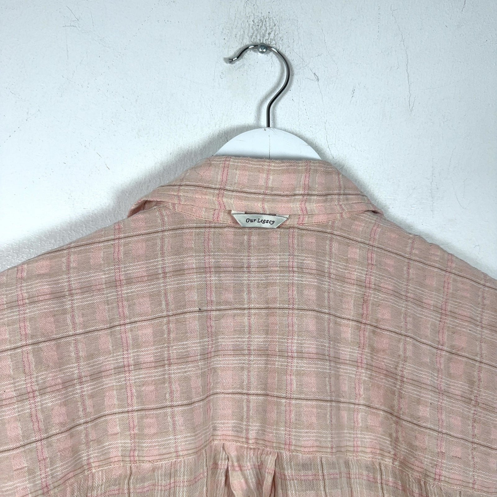 Our Legacy Pink Borrowed Shirt