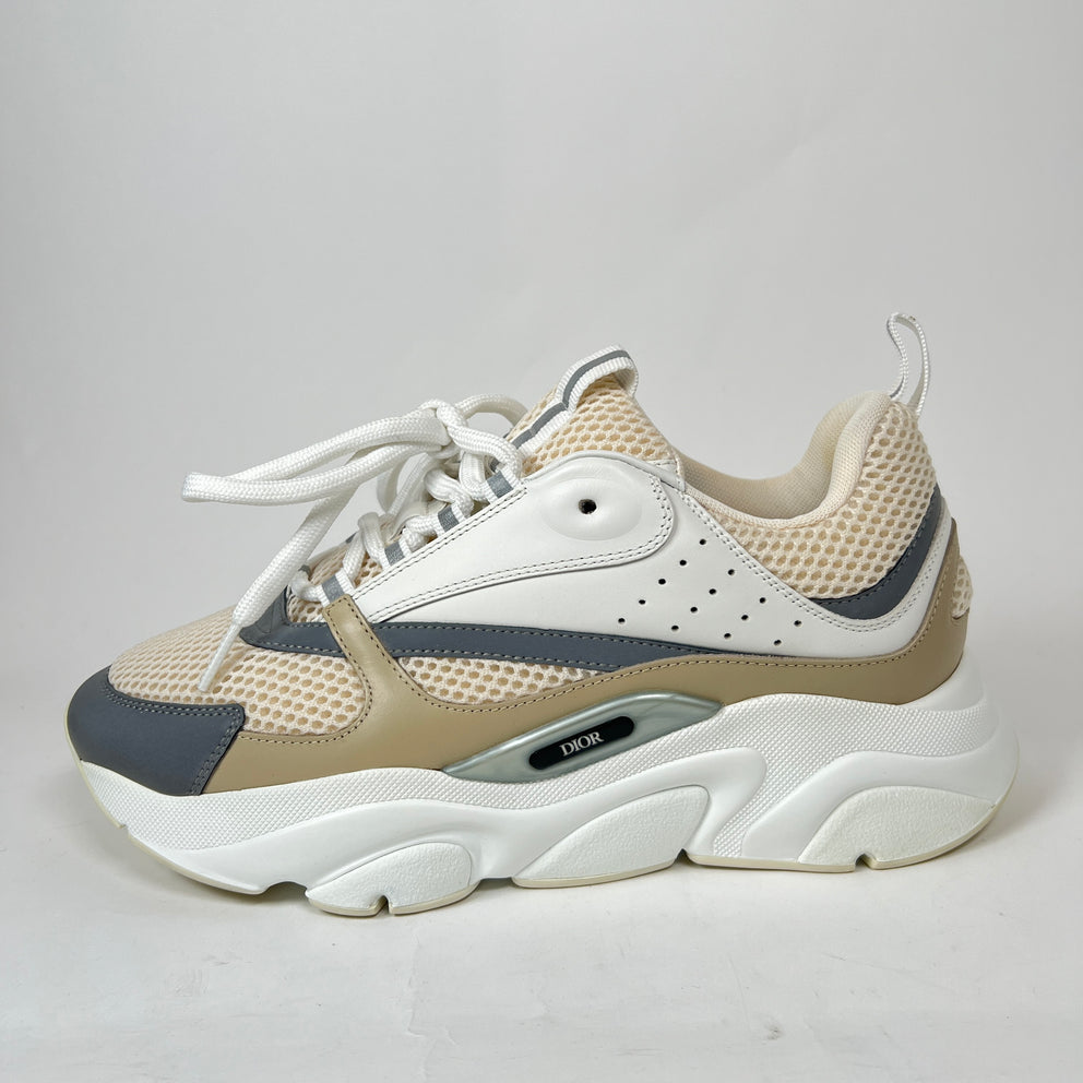 Dior B22 Tan/White Sneaker Size 41