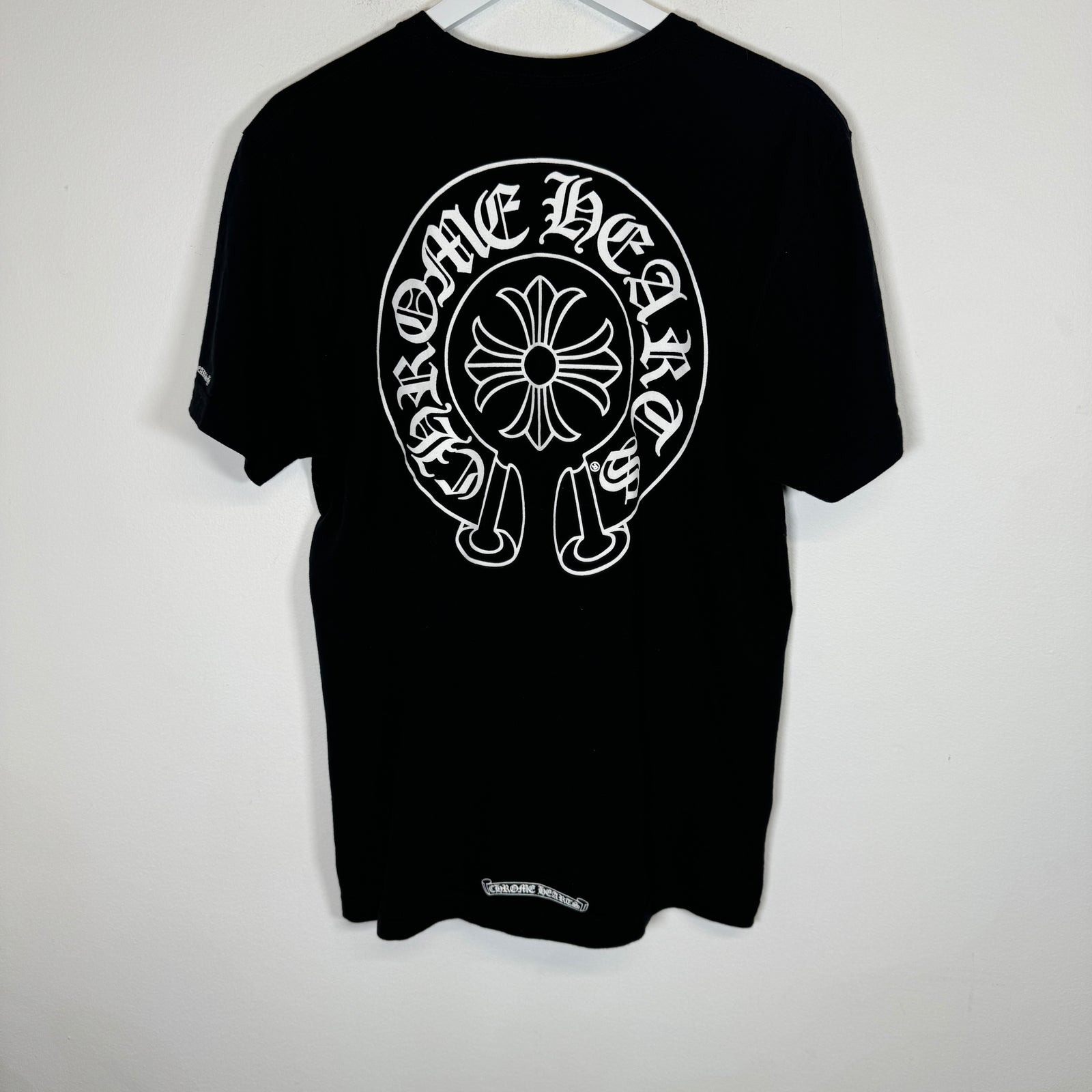 Chrome Hearts Black Horseshoe Tee Size L