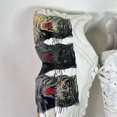 Gucci Tiger Print Rhyton Sneakers
