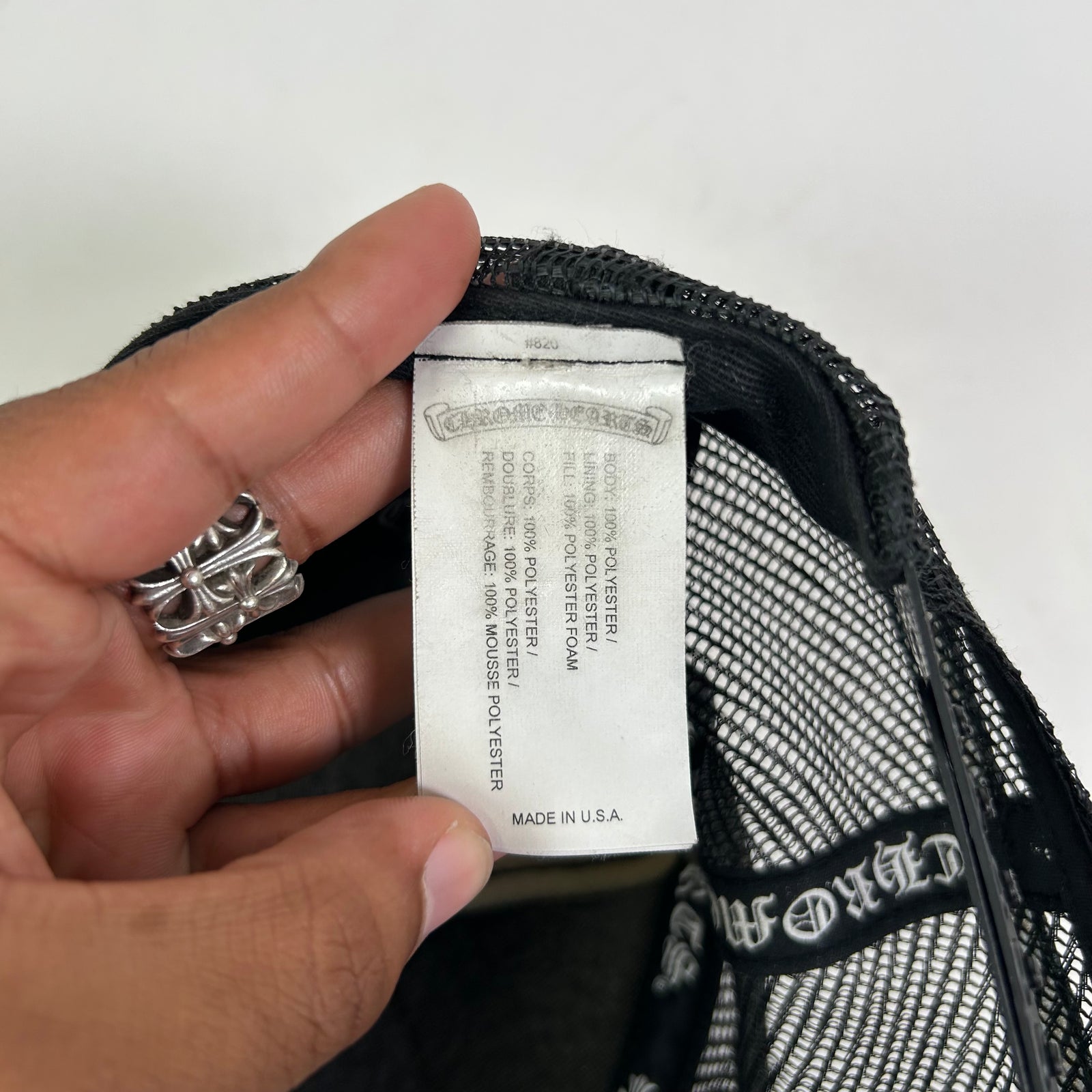 Chrome Hearts King Taco Trucker Hat