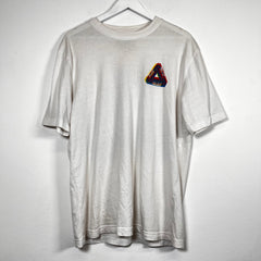 Palace White Tri-Ferg Blur Tee Size M