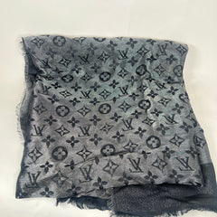 Louis Vuitton Metallic Shine Monogram Shawl