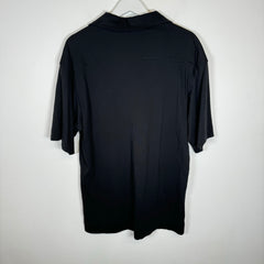 Dries Van Noten Black Polo Shirt Size M