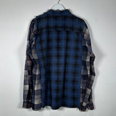 Needles Rebuild Blue Flannel Size XL