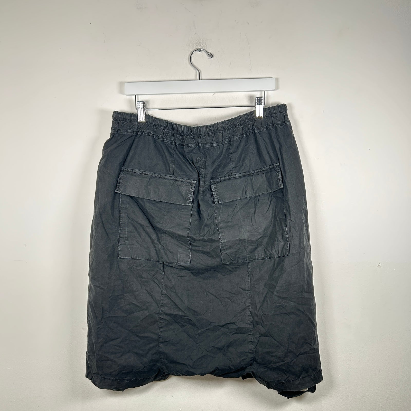 Rick Owens Black Pod Shorts Size L