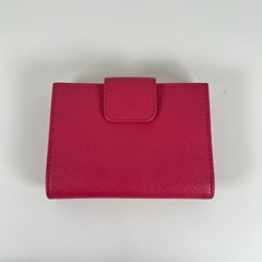 Prada Small Saffiano Pink Wallet