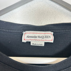 Alexander McQueen Black Skull Graphic T-shirt Size L