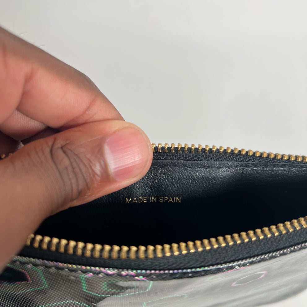 Comme Des Garcons Black Rainbow Psychedelic Pouch