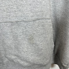 Chrome Hearts Grey "Fuck You" Thermal Lined Hoodie Size S
